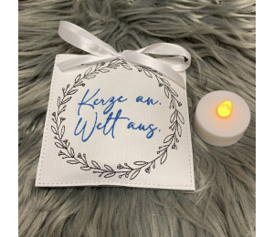 ADVENTSKALENDER 21. Dezember - Stickserie - ITH Kerzenteppich Tasche